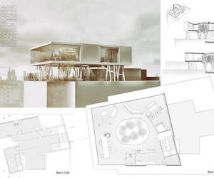 Wyniki konkursu studenckiego Architektury murator, Mieszkanie młodego architekta, I nagroda 