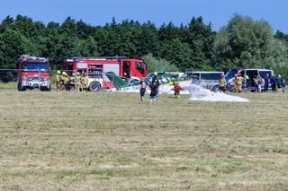 Groźne zdarzenie z udziałem awionetki na lotnisku pod Kołobrzegiem. Służby w akcji