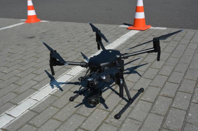 Policyjne kontrole z wykorzystaniem dronów