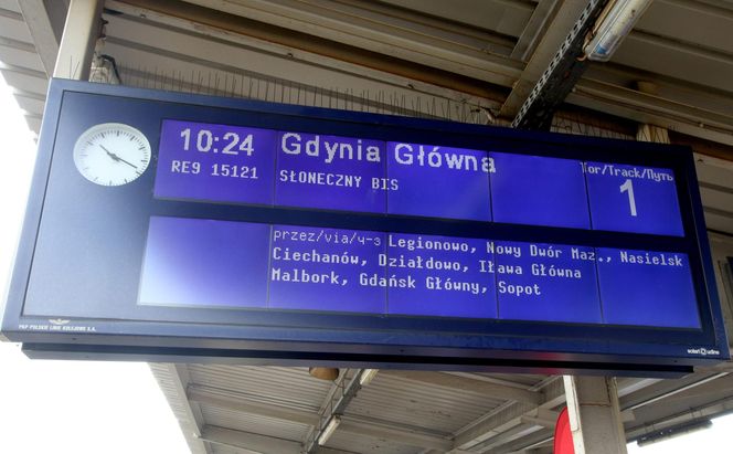 Pociąg "Słoneczny" już wozi nad morze 