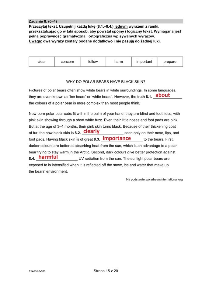 Matura 2025 angielski rozszerzony: ODPOWIEDZI do wszystkich zadań, gotowe rozwiązania matury z angielskiego - Formuła 2015 [8.05.2025]