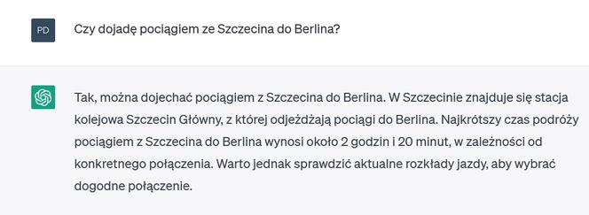 Chat GPT o Szczecinie 