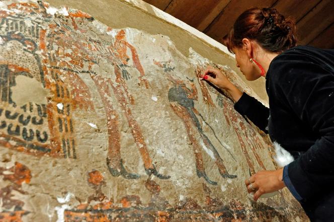 Krakowscy archeolodzy z UJ uratowali malowidła Majów z okresu kolonialnego