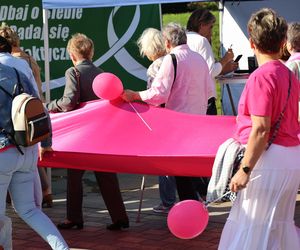 W centrum Lublina królował róż! Przez miasto przeszedł Marsz Różowej Wstążki