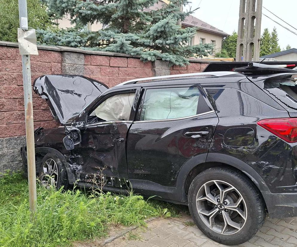 Wypadek w Parszowie