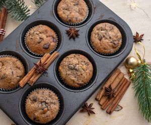 Świąteczne muffinki o smaku piernika robię błyskawicznie. Wystarczy łyżka i 10 minut wolnego czasu 