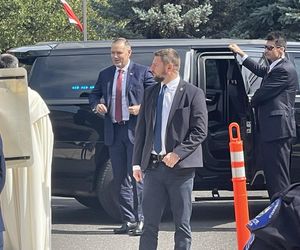 Karol Nawrocki z małżonką w USA. Tak przyjęto ich w Doleystown