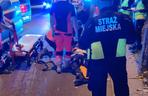 Wypadek motocyklisty na Grochowie