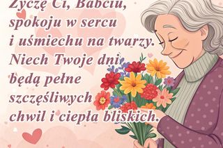 Dzień Babci - Kartka z życzeniami