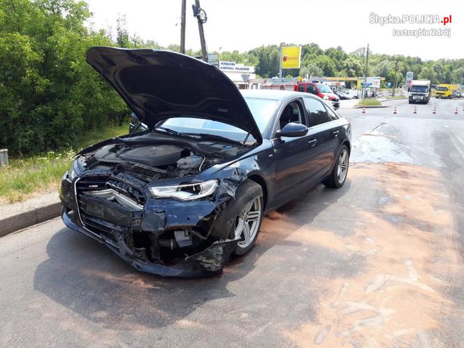 Kolizja Audi i Daewoo. Nie żyje 93-latek