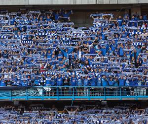 Lech Poznań - Legia Warszawa. Zdjęcia kibiców