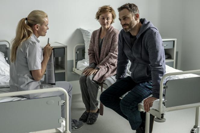 Szóstka odc. 2. Beata (Gabriela Muskała), Marcin (Grzegorz Damięcki), psycholog Magda Biegańska