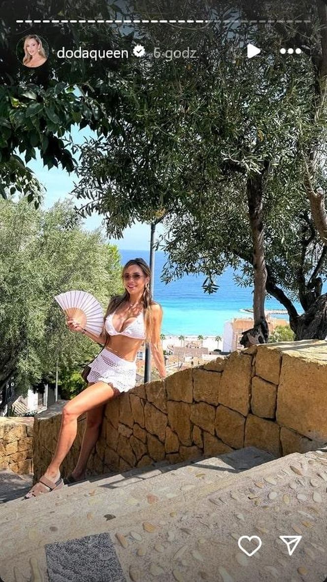 Nocne szaleństwo Dody! Maska królika i seksowna mini