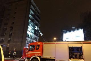 Kraków: Pożar w bloku przy ul. Czarnowiejskiej