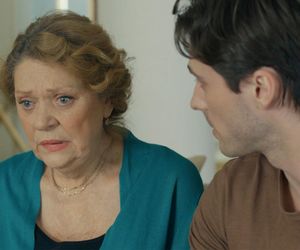 Barwy szczęścia, odcinek 3201: Józefina (Elżbieta Jarosik), Cezary (Marcel Opaliński) 