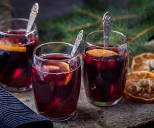Grzane wino z pomarańczą