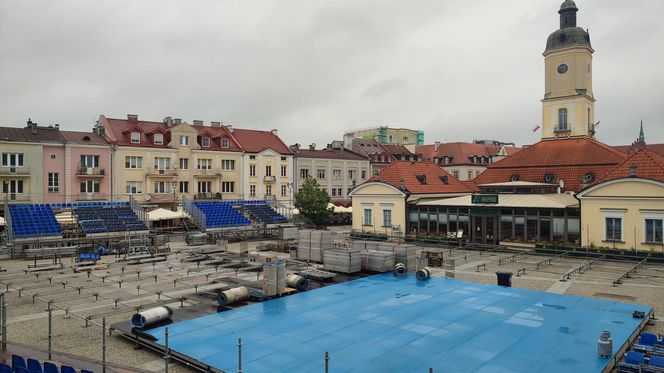 Mityng Gwiazd 2025. Arena na Rynku Kościuszki prawie gotowa