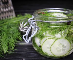Pachnące latem ogórki z koperkiem do słoików na zimę