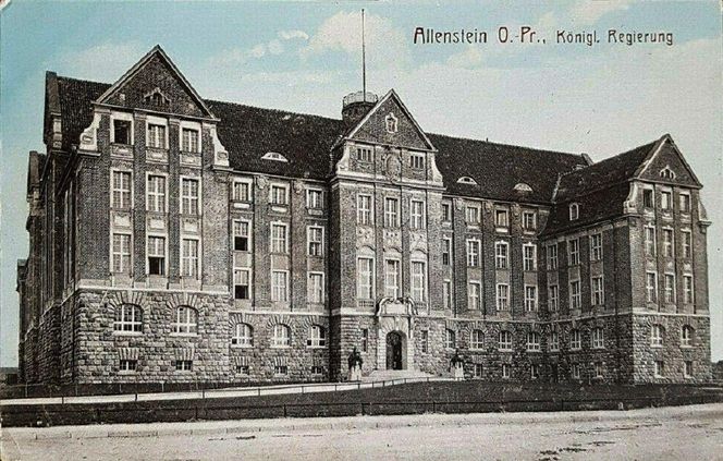 To jeden z najpiękniejszych budynków w Olsztynie. Dawniej pomieszczenia zajmowało m.in. Gestapo