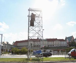 Przygotowania do defilady wojskowej w Warszawie
