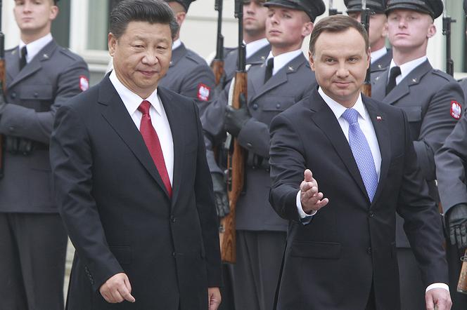 Spotkanie prezydentów Andrzeja Dudy i Xi Jinping