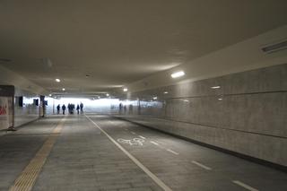 Tunel pieszo-rowerowy przy dworcu PKP w Białymstoku