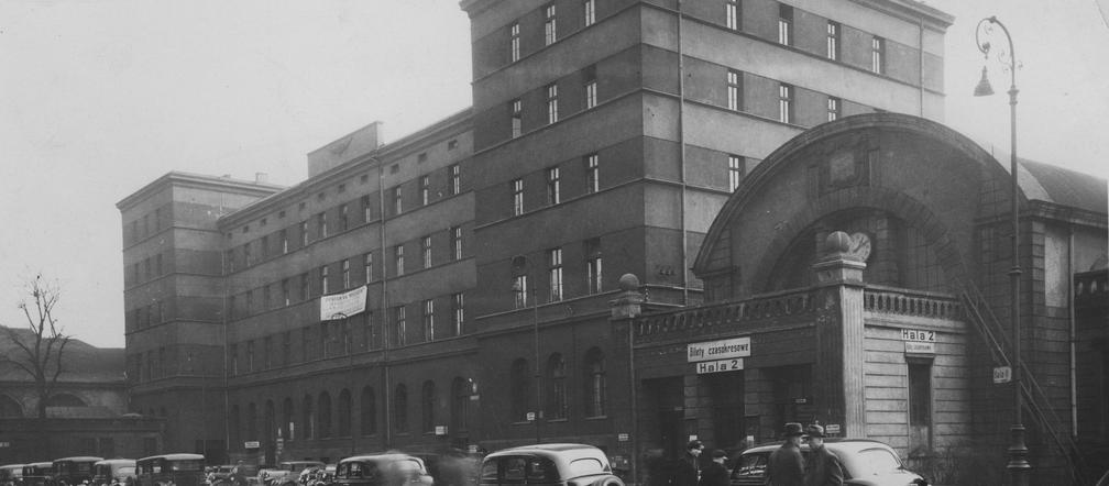 Budynek Starego Dworca w Katowicach w latach 30.
