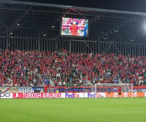 Kibice na meczu Raków Częstochowa - FC Kopenhaga