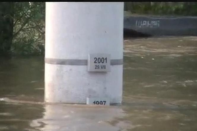 Powódź, fala kulminacyjna na Wiśle w Puławach