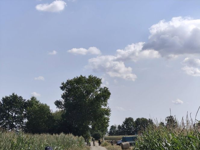 Osiny, miejsce wybuchu niezidentyfikowanego obiektu