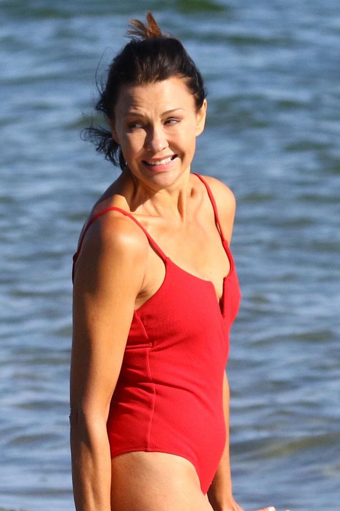 Anna Popek pracuje w zimnym morzu