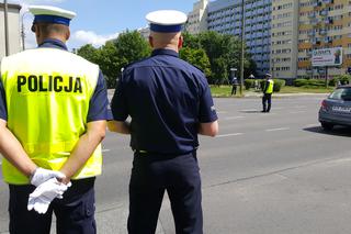 Funkcjonariusze rywalizujący w konkursie Policjant Ruchu Drogowego 2017