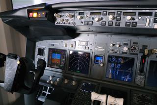 symulator Boeinga 737 na leszczyńskim lotnisku