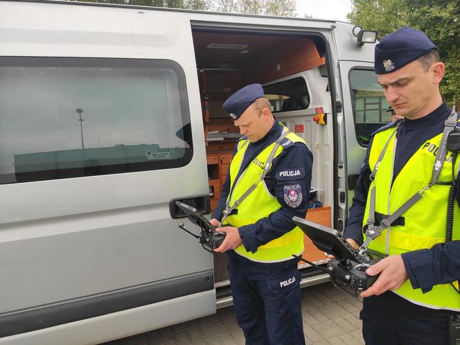 Dron w szeregach komendy mazowieckiej