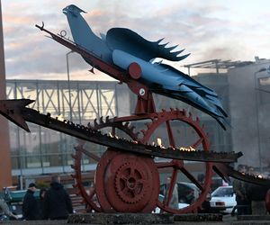 Płonące Ptaki Hasiora zapłonęły