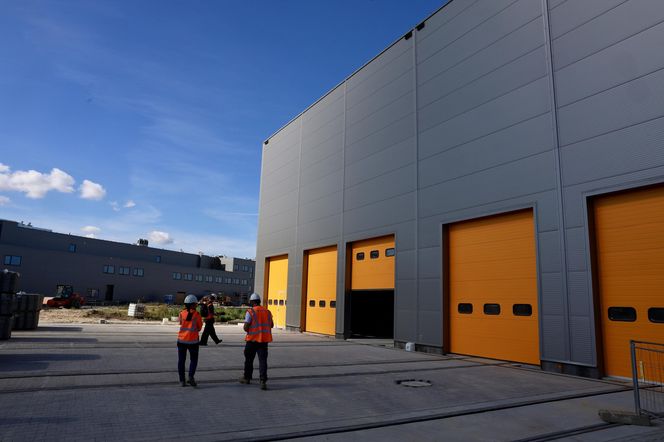 Byliśmy na placu budowy STP Karolin. Tu powstaje wielka sypialnia dla pociągów metra