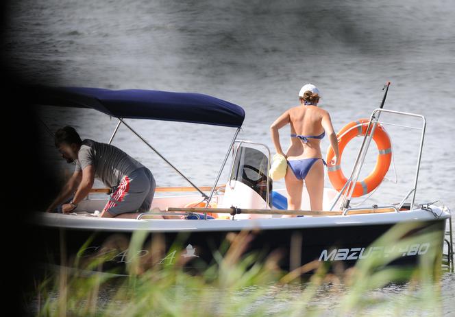 Aleksandra Kwaśniewska i Kuba Badach