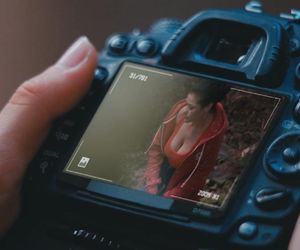 M jak miłość odc. 1882. Zdjęcie Kingi w aparacie Hoffmana