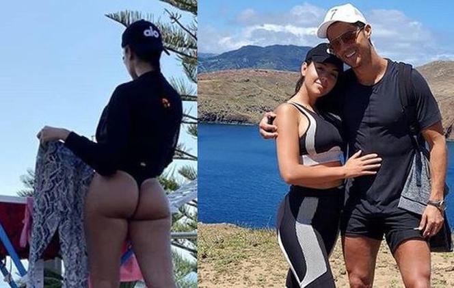 Georgina pokazała Ronaldo SEKSOWNĄ PUPĘ, więc piłkarz pokazał jej piękną Maderę! ZDJĘCIA