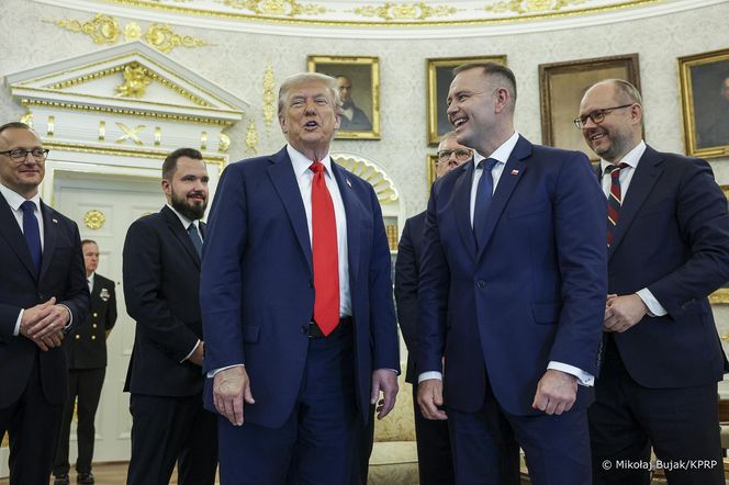 Spotkanie Donalda Trumpa z Karolem Nawrockim