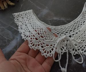 Kołnierzyki na szydełku, piękne wzory