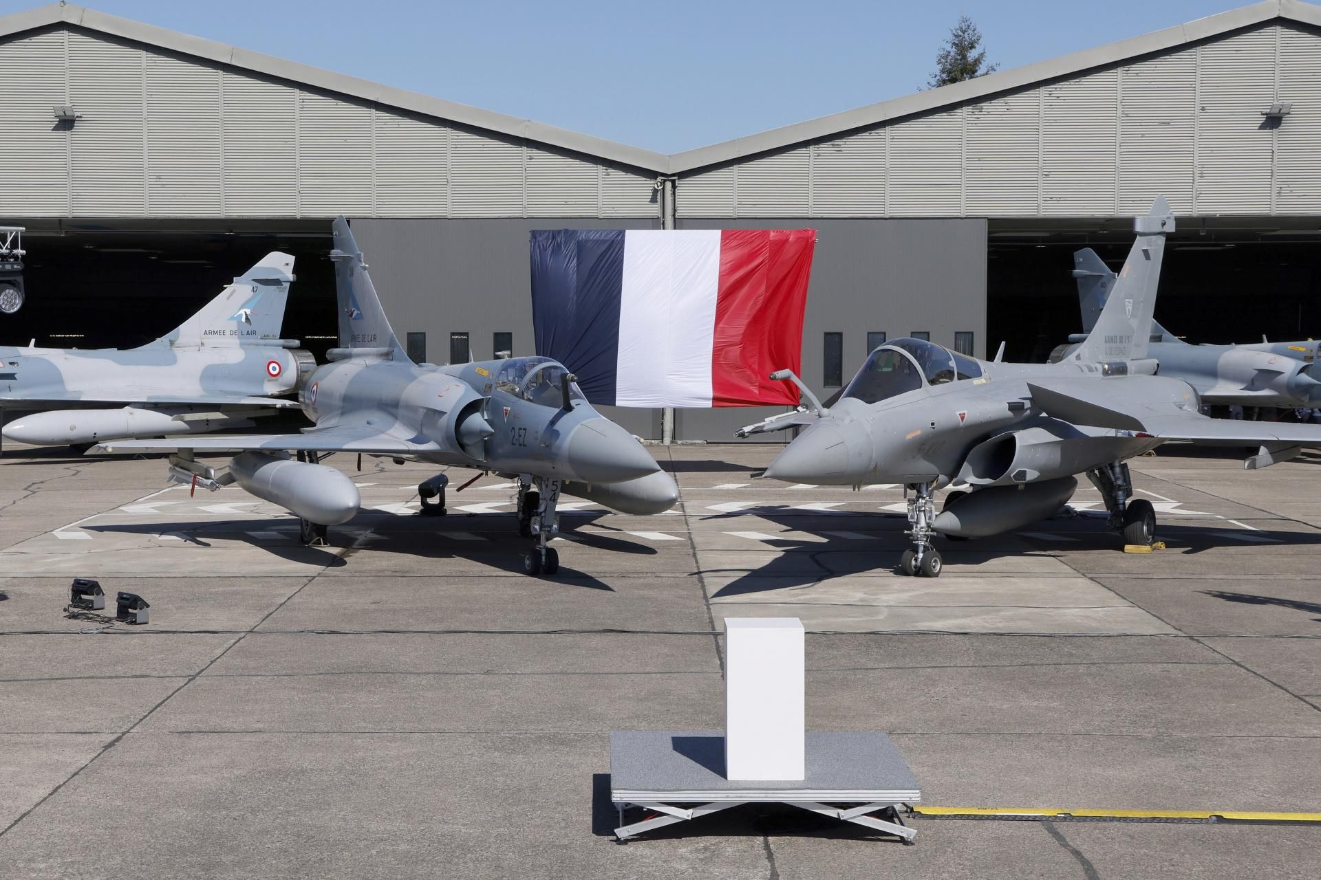 Samoloty Rafale 