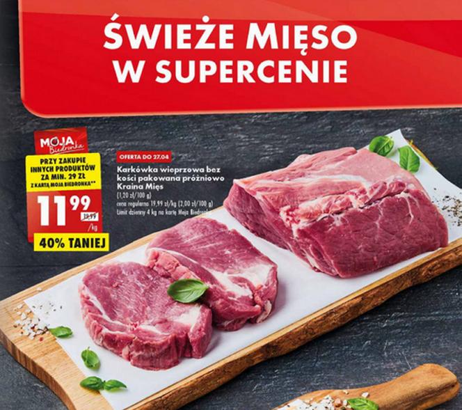 Promocje na majówkę w Biedronce