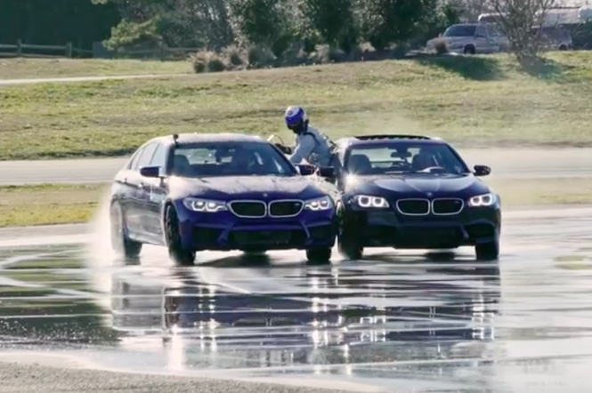 BMW M5 rekord świata w najdłuższym drifcie