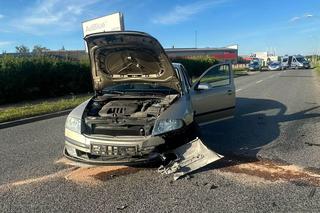 Wypadek na ul. Drabika w Siedlcach