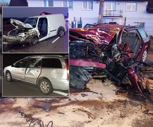 Dwaj kierowcy nie żyją, dwie osoby poszkodowane! Potężne zderzenie trzech aut. Horror na Dolnym Śląsku [AKTUALIZACJA]