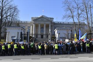 Protest pod Ambasadą Rosji