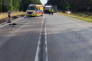 Tragiczny wypadek z udziałem dwóch ciężarówek. Jedna osoba nie żyje