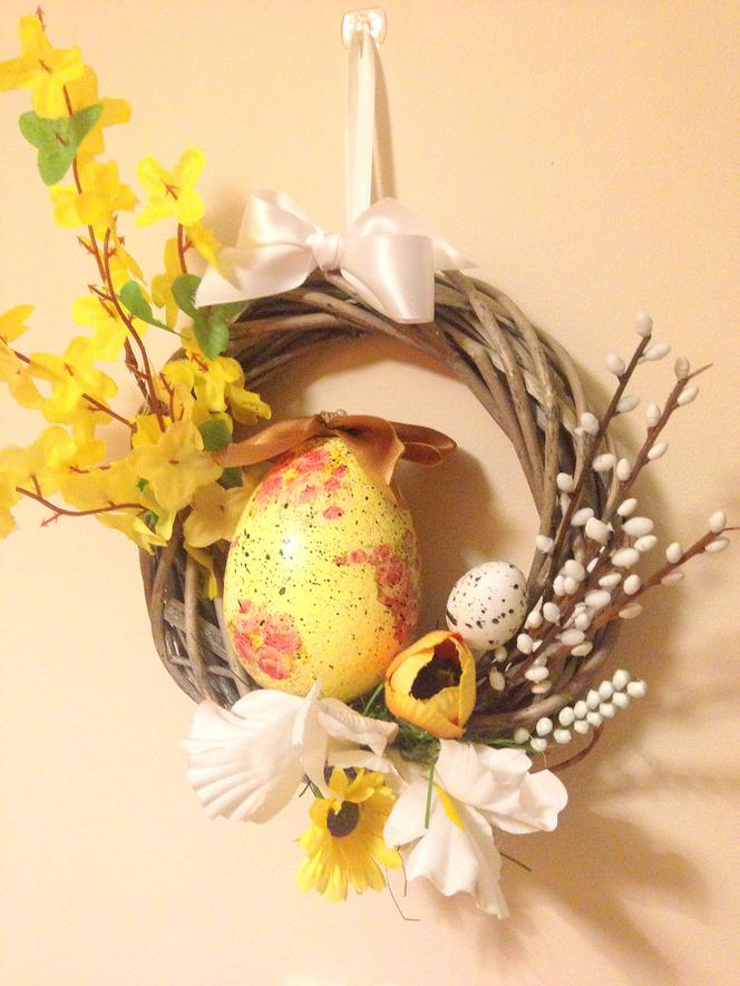Proste dekoracje Wielkanocne