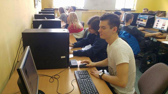 Warsztaty dziennikarskie w I LO w Zabrzu